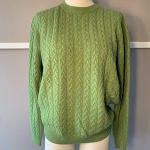 Allen Solly 100% Cashmere cable knit, men’s Med